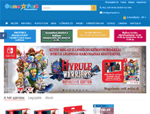 Tablet Screenshot of gamepark.hu